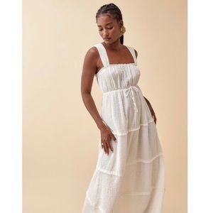 NWT Reformation Ivie Maxi Dress